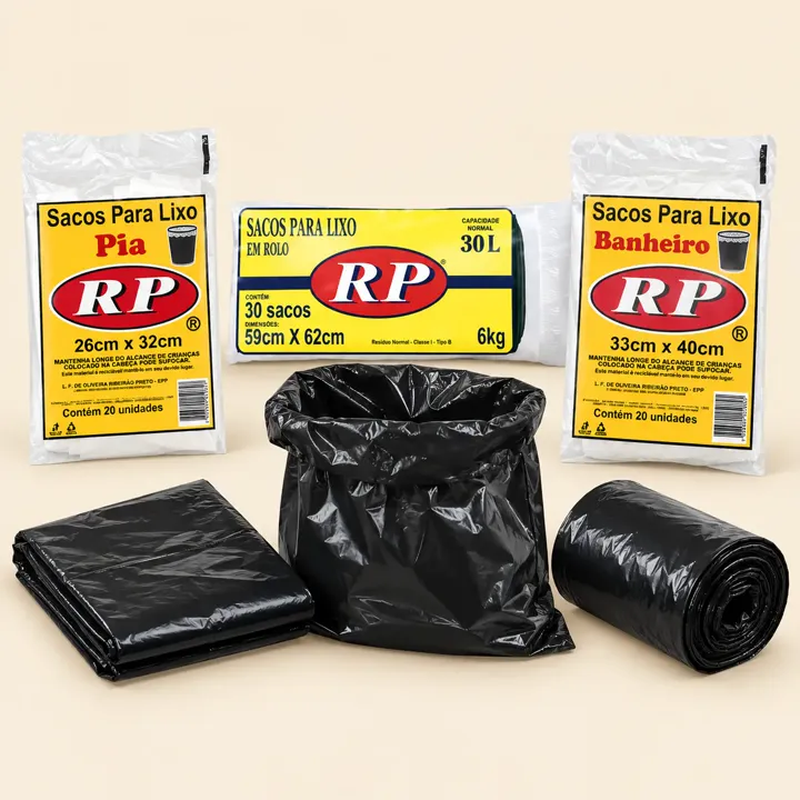 Sacos para Lixo na Riber Plast