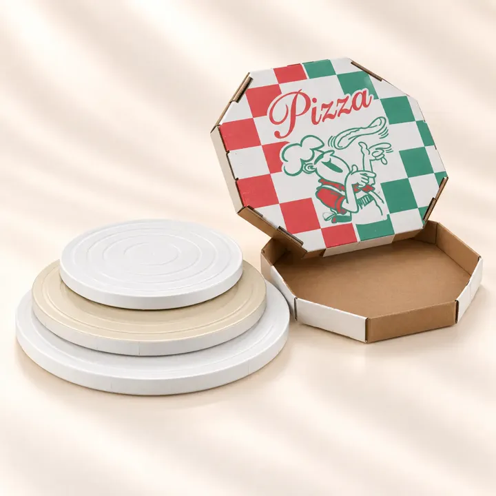 Formas e caixas para pizza